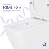 Купить Унитаз-компакт Qtap Crow безобидковый с сиденьем Soft-close QT05222170W , QT05222170W / SD00036221 , в категории Унитазы-компакты напольные , от бренда Qtap  Интернет-магазин сантехники ✓ Лучшие цены на рынке ✓ Огромный выбор ✓ Гарантия ✓ Заходите!