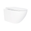 Купити Унітаз підвісний Qtap Jay безобідковий з сідінням Soft-close QT07335176W , QT07335176W / SD00036224 , в категории Унітази підвісні , от бренда Qtap  Інтернет-магазин сантехніки ✓ Кращі ціни на ринку ✓ Величезний вибір ✓ Гарантія ✓ Заходьте!