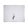 Купити Дзеркало Qtap Mideya (DC-F910) 1000х800 з LED-підсвічуванням Touch, з антизапотіванням, з годинником, димером, рег. яскравості QT2078F910W , QT2078F910W / SD00036736 , в категории Дзеркала у ванну , от бренда Qtap  Інтернет-магазин сантехніки ✓ Кра