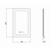 Купити Дзеркало Qtap Mideya з антизапотіванням (DC-F912) 600х800 QT2078F912W , QT2078F912W / SD00036738 , в категории Дзеркала у ванну , от бренда Qtap  Інтернет-магазин сантехніки ✓ Кращі ціни на ринку ✓ Величезний вибір ✓ Гарантія ✓ Заходьте!