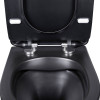 Купити Унітаз підвісний Qtap Robin New безобідковий з сідінням Soft-close QT1333046ENRMB , QT1333046ENRMB / SD00037239 , в категории Унітази підвісні , от бренда Qtap  Інтернет-магазин сантехніки ✓ Кращі ціни на ринку ✓ Величезний вибір ✓ Гарантія ✓ Заход