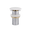 Купить Раковина-чаша Qtap Kalao 440х440х140 White с донным клапаном QT0811K462W , QT0811K462W / SD00037248 , в категории Умывальники , от бренда Qtap  Интернет-магазин сантехники ✓ Лучшие цены на рынке ✓ Огромный выбор ✓ Гарантия ✓ Заходите!