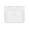 Купити Раковина Qtap Nando 500х420х130 White з донним клапаном QT1211K404AW , QT1211K404AW / SD00037250 , в категории Умивальники , от бренда Qtap  Інтернет-магазин сантехніки ✓ Кращі ціни на ринку ✓ Величезний вибір ✓ Гарантія ✓ Заходьте!