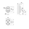 Купить Гачок Lidz Oreo 0603 двойной LDORE0603CRM32441 Chrome , LDORE0603CRM32441 / SD00038543 , в категории Крючки , от бренда Lidz  Интернет-магазин сантехники ✓ Лучшие цены на рынке ✓ Огромный выбор ✓ Гарантия ✓ Заходите!