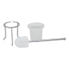 Купити Йоржик Lidz Oreo 0504 підлоговий (матове скло) LDORE0504CRM32477 Chrome , LDORE0504CRM32477 / SD00038579 , в категории Єршики для унітазу , от бренда Lidz  Інтернет-магазин сантехніки ✓ Кращі ціни на ринку ✓ Величезний вибір ✓ Гарантія ✓ Заходьте!