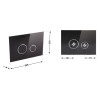Купити Панель змиву для унітаза Qtap Nest QT0111V1163GB , QT0111V1163GB / SD00038765 , в категории Кнопки для інсталяції , от бренда Qtap  Інтернет-магазин сантехніки ✓ Кращі ціни на ринку ✓ Величезний вибір ✓ Гарантія ✓ Заходьте!