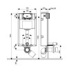Купити Змивний бачок прихованого монтажу для унітаза Qtap Nest QT0134M429 , QT0134M429 / SD00038763 , в категории Приховані бачки для унітазів для підлоги. , от бренда Qtap  Інтернет-магазин сантехніки ✓ Кращі ціни на ринку ✓ Величезний вибір ✓ Гарантія ✓