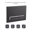Купити Панель змиву для унітаза Qtap Nest QT0111V1107GB , QT0111V1107GB / SD00038769 , в категории Кнопки для інсталяції , от бренда Qtap  Інтернет-магазин сантехніки ✓ Кращі ціни на ринку ✓ Величезний вибір ✓ Гарантія ✓ Заходьте!