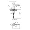 Купити Змішувач для раковини Qtap Grand QTGRACRM001F Chrome , QTGRACRM001F / SD00039600 , в категории Змішувачі для умивальника , от бренда Qtap  Інтернет-магазин сантехніки ✓ Кращі ціни на ринку ✓ Величезний вибір ✓ Гарантія ✓ Заходьте!