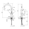 Купить Смеситель для кухни Qtap Grand QTGRACRM007F Chrome , QTGRACRM007F / SD00039603 , в категории Смесители для кухни , от бренда Qtap  Интернет-магазин сантехники ✓ Лучшие цены на рынке ✓ Огромный выбор ✓ Гарантия ✓ Заходите!