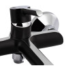 Купити Змішувач для ванни Qtap Grand (з душовим гарнітуром) QTGRABCR006 Chrome/Black , QTGRABCR006 / SD00039606 , в категории Змішувачі для ванної , от бренда Qtap  Інтернет-магазин сантехніки ✓ Кращі ціни на ринку ✓ Величезний вибір ✓ Гарантія ✓ Заходьте