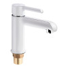 Купити Змішувач для раковини Qtap Grand QTGRAWCR001F White , QTGRAWCR001F / SD00039610 , в категории Змішувачі для умивальника , от бренда Qtap  Інтернет-магазин сантехніки ✓ Кращі ціни на ринку ✓ Величезний вибір ✓ Гарантія ✓ Заходьте!