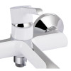 Купити Змішувач для ванни Qtap Grand (з душовим гарнітуром) QTGRAWCR006 Chrome/White , QTGRAWCR006 / SD00039611 , в категории Змішувачі для ванної , от бренда Qtap  Інтернет-магазин сантехніки ✓ Кращі ціни на ринку ✓ Величезний вибір ✓ Гарантія ✓ Заходьте