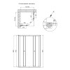 Купити Душова кабіна Qtap Presto CRM1088SP5 80х80 см, скло Pear 5 мм без піддона , PRECRM1088SP5 / SD00039696 , в категории Душові кабіни , от бренда Qtap  Інтернет-магазин сантехніки ✓ Кращі ціни на ринку ✓ Величезний вибір ✓ Гарантія ✓ Заходьте!
