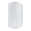 Купити Душова кабіна Qtap Presto WHI1099AP5 90х90 см, скло Pear 5 мм без піддона , PREWHI1099AP5 / SD00039699 , в категории Душові кабіни , от бренда Qtap  Інтернет-магазин сантехніки ✓ Кращі ціни на ринку ✓ Величезний вибір ✓ Гарантія ✓ Заходьте!