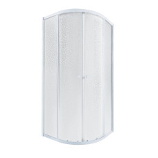 Душова кабіна Qtap Presto WHI1099AP5 90х90 см, скло Pear 5 мм без піддона