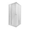 Купить Душевая кабина Qtap Presto WHI1099SP5 90х90 см, стекло Pear 5 мм без поддона , PREWHI1099SP5 / SD00039700 , в категории Душевые кабины , от бренда Qtap  Интернет-магазин сантехники ✓ Лучшие цены на рынке ✓ Огромный выбор ✓ Гарантия ✓ Заходите!
