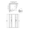 Купити Душова кабіна Qtap Taurus CRM1099SC6 90х90 см, скло Clear 6 мм покриття CalcLess, без піддона , TAUCRM1099SC6 / SD00039701 , в категории Душові кабіни , от бренда Qtap  Інтернет-магазин сантехніки ✓ Кращі ціни на ринку ✓ Величезний вибір ✓ Гарантія