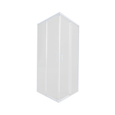 Душова кабіна Qtap Taurus WHI1099SC6 90х90 см, скло Clear 6 мм покриття CalcLess, без піддона