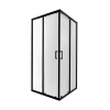 Купити Душова кабіна Qtap Taurus BLA1099SC6 90х90 см, скло Clear 6 мм, покриття CalcLess, без піддона , TAUBLA1099SC6 / SD00039703 , в категории Душові кабіни , от бренда Qtap  Інтернет-магазин сантехніки ✓ Кращі ціни на ринку ✓ Величезний вибір ✓ Гаранті
