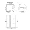 Купити Душова кабіна Qtap Taurus CRM1011AC6 100х100 см, скло Clear 6 мм покриття CalcLess, без піддона , TAUCRM1011AC6 / SD00039706 , в категории Душові кабіни , от бренда Qtap  Інтернет-магазин сантехніки ✓ Кращі ціни на ринку ✓ Величезний вибір ✓ Гарант