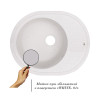 Купити Кухонна мийка Lidz 620x500/200 WHI-01 (LIDZWHI01615500200) , LIDZWHI01620500200 / SD00039777 , в категории Кухонні мийки з каменю , от бренда Lidz  Інтернет-магазин сантехніки ✓ Кращі ціни на ринку ✓ Величезний вибір ✓ Гарантія ✓ Заходьте!