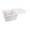 Купити Кухонна мийка Lidz 790x495/230 WHI-01 (LIDZWHI01790495230) , LIDZWHI01790495230 / SD00039806 , в категории Кухонні мийки з каменю , от бренда Lidz  Інтернет-магазин сантехніки ✓ Кращі ціни на ринку ✓ Величезний вибір ✓ Гарантія ✓ Заходьте!