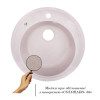 Купити Кухонна мийка Lidz D510/200 COL-06 (LIDZCOL06D510200) , LIDZCOL06D510200 / SD00039817 , в категории Кухонні мийки з каменю , от бренда Lidz  Інтернет-магазин сантехніки ✓ Кращі ціни на ринку ✓ Величезний вибір ✓ Гарантія ✓ Заходьте!