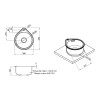 Купити Кухонна мийка Lidz 4539 0,8 мм Micro Decor (LIDZ4539MDEC) , LIDZ4539MDEC / SD00040850 , в категории Кухонні мийки з нержавіючої сталі , от бренда Lidz  Інтернет-магазин сантехніки ✓ Кращі ціни на ринку ✓ Величезний вибір ✓ Гарантія ✓ Заходьте!