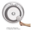Купити Кухонна мийка Lidz 490-A 0,8 мм Micro Decor (LIDZ490AMICDEC) , LIDZ490AMDEC08 / SD00040851 , в категории Кухонні мийки з нержавіючої сталі , от бренда Lidz  Інтернет-магазин сантехніки ✓ Кращі ціни на ринку ✓ Величезний вибір ✓ Гарантія ✓ Заходьте!
