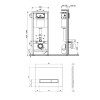 Купити Набір інсталяція 4 в 1 Qtap Nest ST з лінійною панеллю змиву QT0133M425V1107GB , QT0133M425V1107GB / SD00040860 , в категории Інсталяції , от бренда Qtap  Інтернет-магазин сантехніки ✓ Кращі ціни на ринку ✓ Величезний вибір ✓ Гарантія ✓ Заходьте!