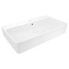 Купити Раковина Qtap Nando 710х425х135 White з донним клапаном QT1211K427W , QT1211K427W / SD00040953 , в категории Умивальники , от бренда Qtap  Інтернет-магазин сантехніки ✓ Кращі ціни на ринку ✓ Величезний вибір ✓ Гарантія ✓ Заходьте!