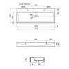 Купити Раковина Qtap Nando 1100х420х135 White з донним клапаном QT1211K428W , QT1211K428W / SD00040955 , в категории Умивальники , от бренда Qtap  Інтернет-магазин сантехніки ✓ Кращі ціни на ринку ✓ Величезний вибір ✓ Гарантія ✓ Заходьте!