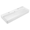 Купити Раковина Qtap Nando 1100х420х135 White з донним клапаном QT1211K428W , QT1211K428W / SD00040955 , в категории Умивальники , от бренда Qtap  Інтернет-магазин сантехніки ✓ Кращі ціни на ринку ✓ Величезний вибір ✓ Гарантія ✓ Заходьте!