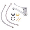 Купить Смеситель для раковины с изогнутым изливом Lidz Watt 002M (k40) LDWAT002MCRM34861 Хром , LDWAT002MCRM34861 / SD00040965 , в категории Смесители для кухни , от бренда Lidz  Интернет-магазин сантехники ✓ Лучшие цены на рынке ✓ Огромный выбор ✓ Гарант