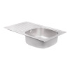 Купить Кухонна мийка Qtap 7850 0,8 мм Satin (QT7850SAT08) , QT7850SAT08 / SD00040993 , в категории Кухонные мойки из нержавеющей стали , от бренда Qtap  Интернет-магазин сантехники ✓ Лучшие цены на рынке ✓ Огромный выбор ✓ Гарантия ✓ Заходите!