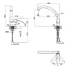 Купити Змішувач для кухні Lidz Anny 008F (k40) LDANN008FCRM35123 Chrome , LDANN008FCRM35123 / SD00041227 , в категории Змішувачі для кухні , от бренда Lidz  Інтернет-магазин сантехніки ✓ Кращі ціни на ринку ✓ Величезний вибір ✓ Гарантія ✓ Заходьте!
