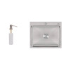 Купить Мийка для кухні інтегрована Lidz Handmade H6050 (LDH6050BRU35371) Brushed Steel 3,0/1,0 мм , LDH6050BRU35371 / SD00041475 , в категории Кухонные мойки из нержавеющей стали , от бренда Lidz  Интернет-магазин сантехники ✓ Лучшие цены на рынке ✓ Огром