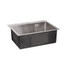 Купить Мийка для кухні інтегрована Lidz Handmade H6050 (LDH6050BRU35371) Brushed Steel 3,0/1,0 мм , LDH6050BRU35371 / SD00041475 , в категории Кухонные мойки из нержавеющей стали , от бренда Lidz  Интернет-магазин сантехники ✓ Лучшие цены на рынке ✓ Огром