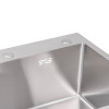 Купить Мийка для кухні інтегрована Lidz Handmade H6050 (LDH6050BRU35371) Brushed Steel 3,0/1,0 мм , LDH6050BRU35371 / SD00041475 , в категории Кухонные мойки из нержавеющей стали , от бренда Lidz  Интернет-магазин сантехники ✓ Лучшие цены на рынке ✓ Огром