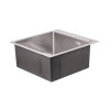 Купити Мийка для кухні інтегрована Lidz Handmade H5050 (LDH5050BRU35375) Brushed Steel 3,0/1,0 мм , LDH5050BRU35375 / SD00041479 , в категории Кухонні мийки з нержавіючої сталі , от бренда Lidz  Інтернет-магазин сантехніки ✓ Кращі ціни на ринку ✓ Величезн