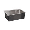 Купити Мийка для кухні інтегрована Lidz Handmade H5845 (LDH5845BRU35384) Brushed Steel 3,0/1,0 мм , LDH5845BRU35384 / SD00041488 , в категории Кухонні мийки з нержавіючої сталі , от бренда Lidz  Інтернет-магазин сантехніки ✓ Кращі ціни на ринку ✓ Величезн