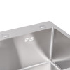 Купити Мийка для кухні інтегрована Lidz Handmade H5845 (LDH5845BRU35384) Brushed Steel 3,0/1,0 мм , LDH5845BRU35384 / SD00041488 , в категории Кухонні мийки з нержавіючої сталі , от бренда Lidz  Інтернет-магазин сантехніки ✓ Кращі ціни на ринку ✓ Величезн