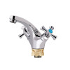 Купити Змішувач для раковини Lidz Lamb 161F двохвентильний LDLAM161FCRM35446 Chrome , LDLAM161FCRM35446 / SD00041550 , в категории Змішувачі для умивальника , от бренда Lidz  Інтернет-магазин сантехніки ✓ Кращі ціни на ринку ✓ Величезний вибір ✓ Гарантія 