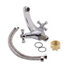 Купити Змішувач для раковини Lidz Lamb 161F двохвентильний LDLAM161FCRM35446 Chrome , LDLAM161FCRM35446 / SD00041550 , в категории Змішувачі для умивальника , от бренда Lidz  Інтернет-магазин сантехніки ✓ Кращі ціни на ринку ✓ Величезний вибір ✓ Гарантія 