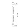 Купить Шланг Lidz Niagara 06 1,5-1,7 м LDNIA06CRM35454 Хром , LDNIA06CRM35454 / SD00041558 , в категории Душевые шланги , от бренда Lidz  Интернет-магазин сантехники ✓ Лучшие цены на рынке ✓ Огромный выбор ✓ Гарантия ✓ Заходите!
