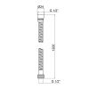Купить Шланг Lidz Niagara 07 1,2 м LDNIA07CRM35455 Хром , LDNIA07CRM35455 / SD00041559 , в категории Душевые шланги , от бренда Lidz  Интернет-магазин сантехники ✓ Лучшие цены на рынке ✓ Огромный выбор ✓ Гарантия ✓ Заходите!