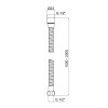 Купить Шланг Lidz Niagara 12 1,5 м LDNIA12CRM35460 Хром , LDNIA12CRM35460 / SD00041564 , в категории Душевые шланги , от бренда Lidz  Интернет-магазин сантехники ✓ Лучшие цены на рынке ✓ Огромный выбор ✓ Гарантия ✓ Заходите!