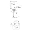 Купить Смеситель для раковины Lidz Agata 001F (k40) LDAGA001FCRM35491 Хром , LDAGA001FCRM35491 / SD00041594 , в категории Смесители для умывальника , от бренда Lidz  Интернет-магазин сантехники ✓ Лучшие цены на рынке ✓ Огромный выбор ✓ Гарантия ✓ Заходите