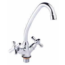 Смеситель для кухни Lidz Dominox 271F двухвентильный LDDOM271FCRM35535 хром
